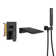 Wall Mounted Waterfall Tub Spout with Diverter and Handheld Shower Head