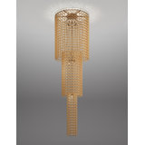 Giogali Ceiling Lamp Ca1 Crystal Smoky Matt Bronze 1 E26 Ul
