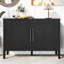 Buffet décoratif, buffet en bois avec 2 portes-508654854