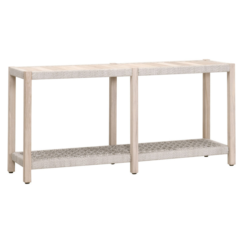 Buffet et console en teck Baffour