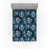 Bleu ciel foncé, noir / floral est en rupture de stock