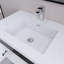 Ensemble de meuble-lavabo mural simple 30 po Foushee-2049134195-2037702950