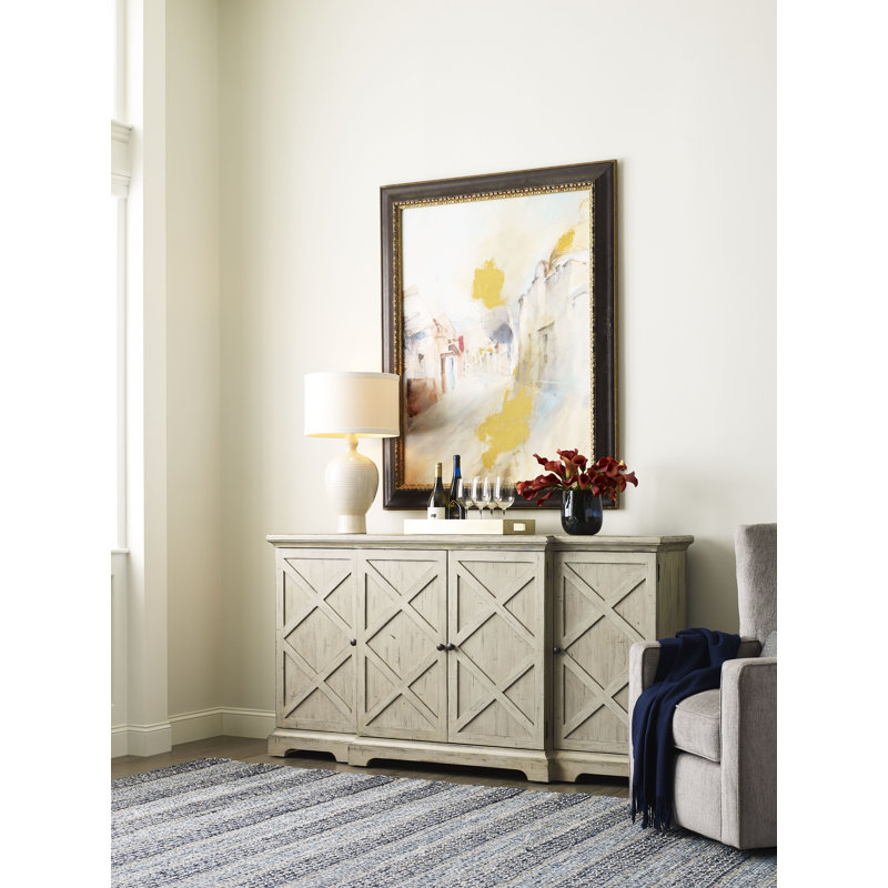Painswick Solid Wood Accent Cabinet