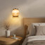 6" Modern Gold Globe LED Wall Sconce Vanity Light Fixture with Bubble Glass Shade for Bathroom, Bedroom, Hallway - 3000K Warm White, 6W 380LM, Dimmable, ETL Listed