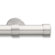 Cambria Designer Series Premium 1-1/8 in Larger Dia. Non-Adjustable Curtain Rod and Designer Brackets