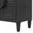 Four-door Sideboard With French Frame Design, Round Ring Handles And Adjustable Shelves-1935965762
