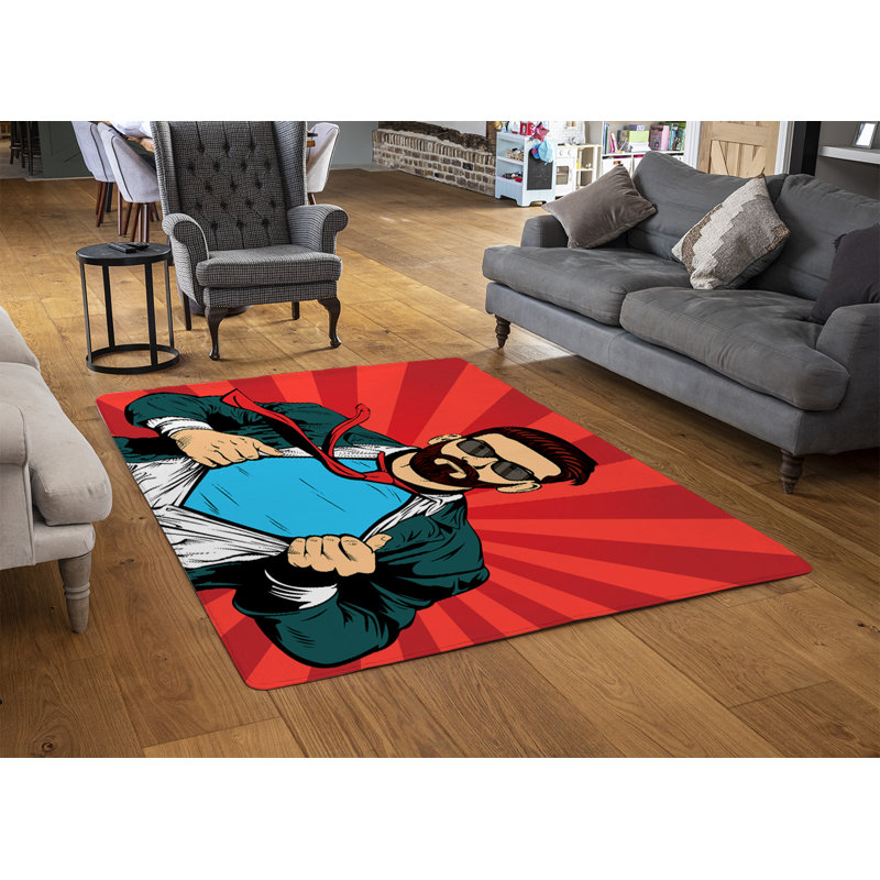 Jahmiel Area Rug, Rectangle 140cm x 200cm