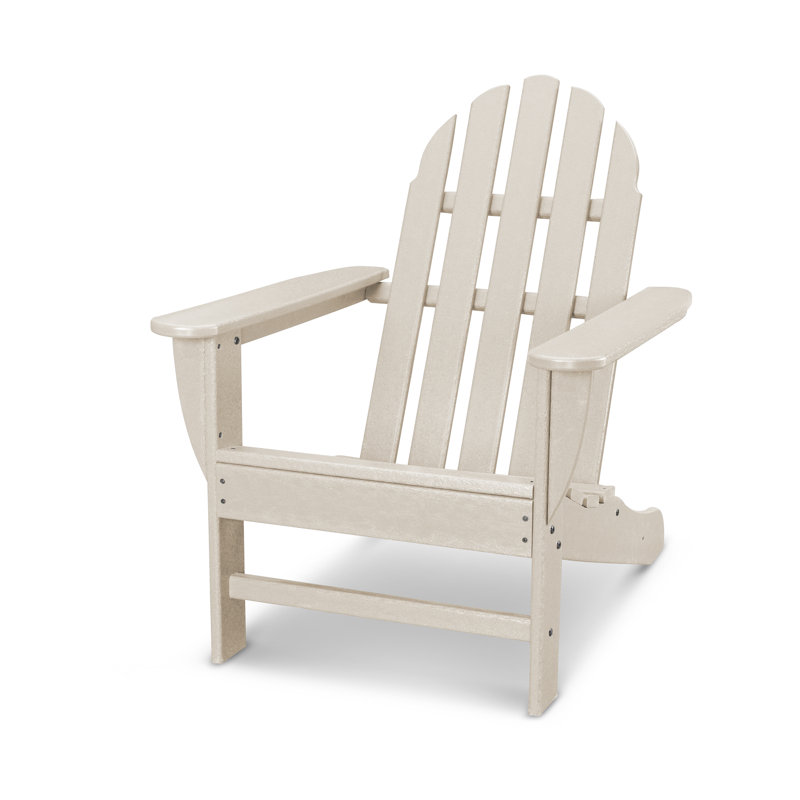 POLYWOOD Classics Adirondack Chair, Sand