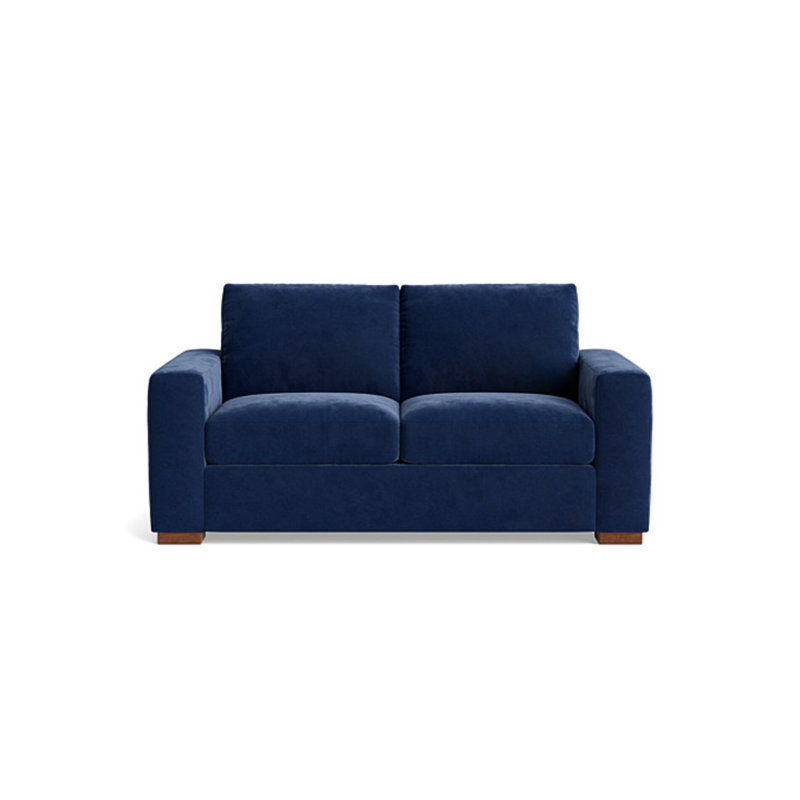 Couch Potato Loveseat (70"), Performance Velvet - Uniform
