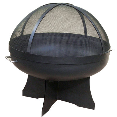 Round Steel Wood Burning Smokeless Fire Pit