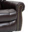 Fauteuil inclinable électrique en cuir Kyrian-143898813