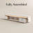 Modern TV Stand With Adjustable LED Lights, Sintered Stone Top, Fully Assembled-1654431445-1654431444