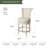 Maven Lane Pullman Stool with Fabric Upholstery-93617877-93617878-121594406