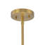 Lustre spoutnik court en verre à 8 lumières à 8 niveaux