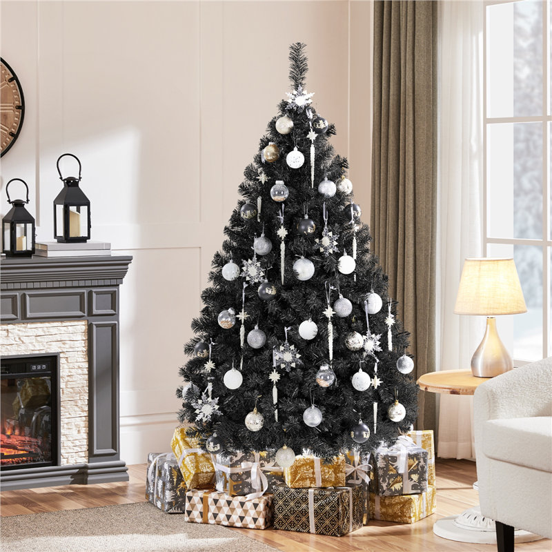 Artificial Spruce Christmas Tree, 6'