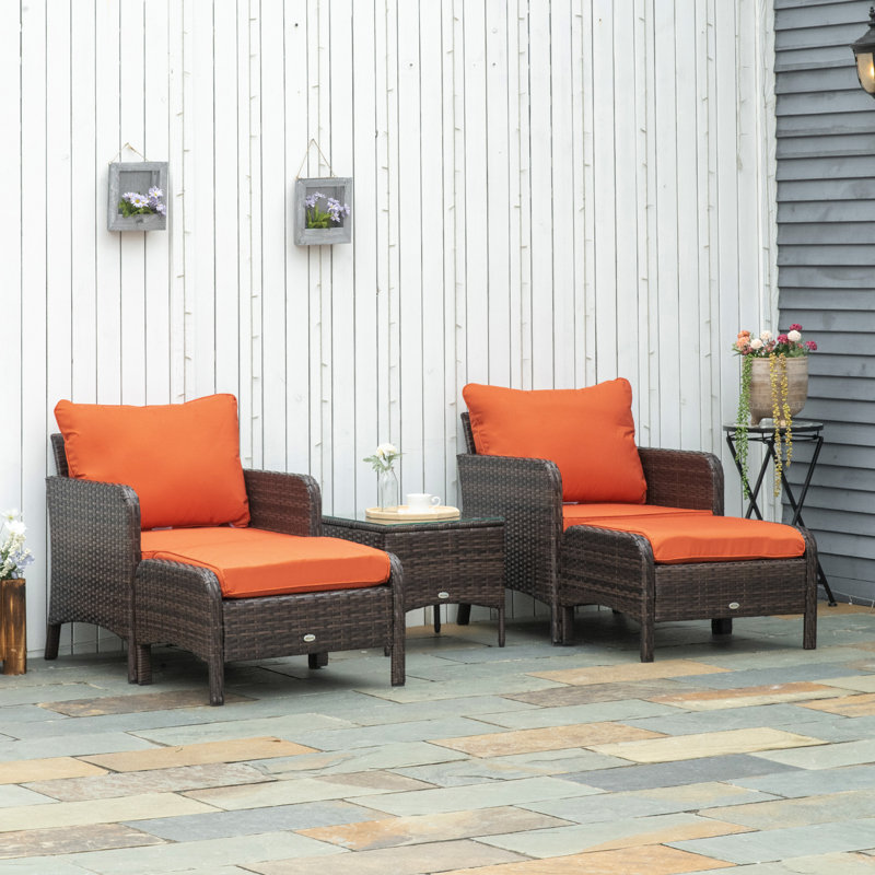 Henriet Rattan Sofa Set