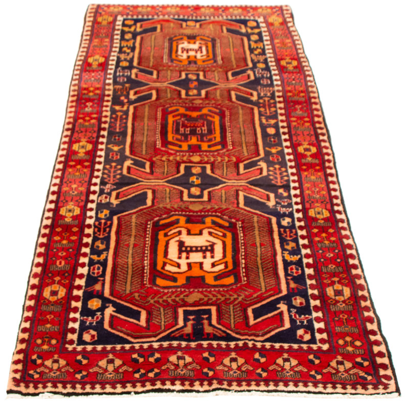 Tapis rouge Konya Anatolian 4 pi 5 po x 11 pi 0 po