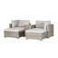 Angelie 4 Seater Rattan Sofa Set