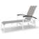 Askar Outdoor Rust-Resistant Metal Chaise Lounge
