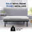Electric Adjustable Bed Base with Wireless Remote — Ideal for Seniors, Pain-Relief Design, Head & Foot Incline for Back Pain-108309962