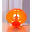 Lampe champignon, lampe de table moderne Mid-Century pour la chambre à coucher, lampes de chevet décoratives champignon minimaliste (ampoule incluse, alimentée par prise)