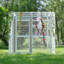 Cage à oiseau avec support en fer 80,7 po Corwynn-620506756