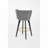 Swivel Polyester Upholstered Metal Bar Stools Set with Footrest,Back-2109017247