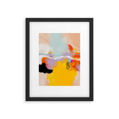 " Yellow Blush Abstract "
