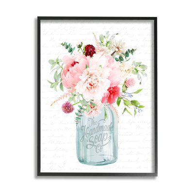Bouquet de fleurs rose vif