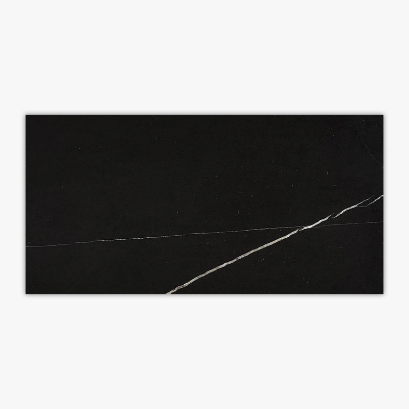 Nero 6" x 12" Marble Wall & Floor Tile