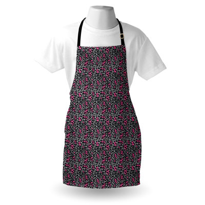 Animal Print Bib Apron