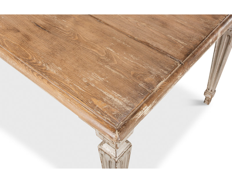 Elise Pine Wood Dining Table