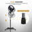 1300W Freestanding Hooded Hair Dryer with Adjustable Height-1862060751