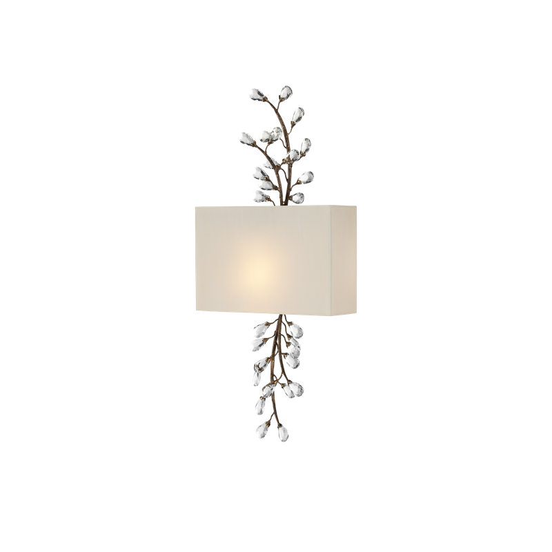Crystal Bud 1 - Light Flush Mounted Sconce