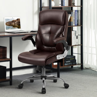 Inbox Zero Dolcho Velvet Executive Chair