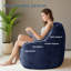 Fauteuil à billes en velours côtelé Corduroy-128966537
