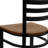 Kendall Clear Coated Ladder Back Metal Restaurant Chair-94568938-23170961