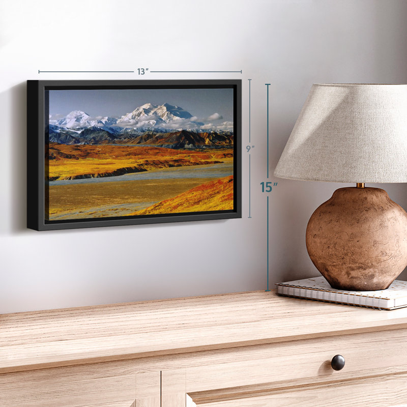 Impression sur toile Golden Denali Freidin, H 9 po x l 13 po