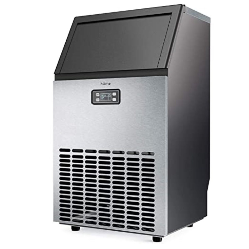 Machine à glaçons commerciale autoportante avec cuillère Vremi, capacité de 1,2 litre