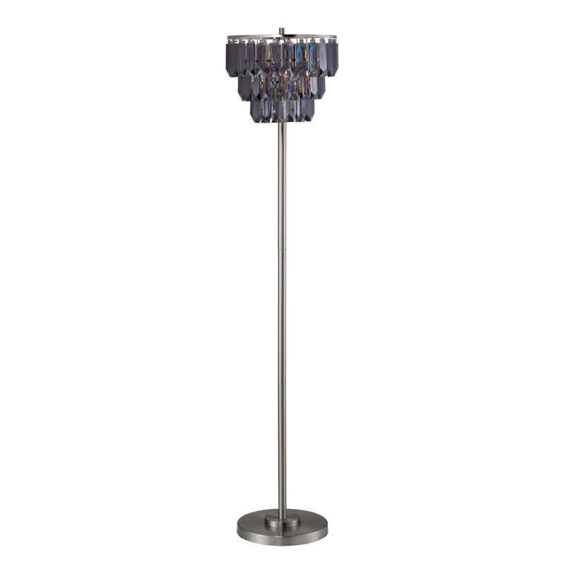 Muldrow 60.5'' Traditional Floor Lamp, Dark
