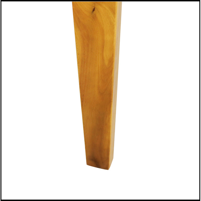 Teak Finish Rectangular Acacia Wood Outdoor Coffee Table