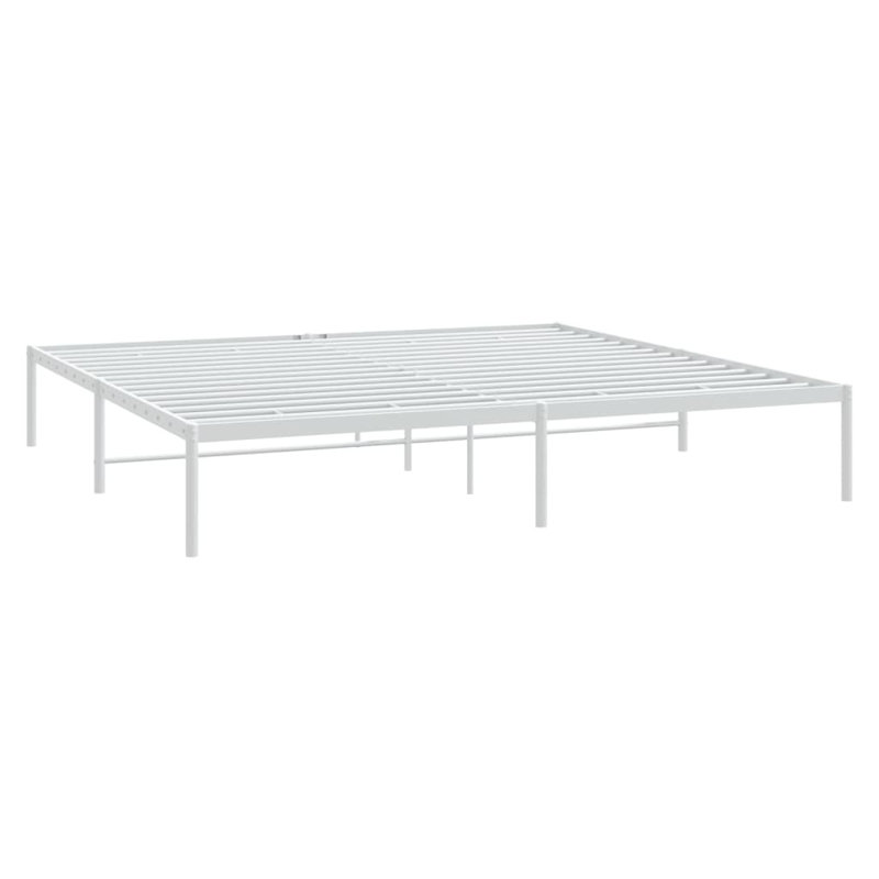 Bintou Bed, 183 x 213cm, White