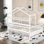 Lit de maison en bois peu encombrant avec rangement, lits pour enfants modernes