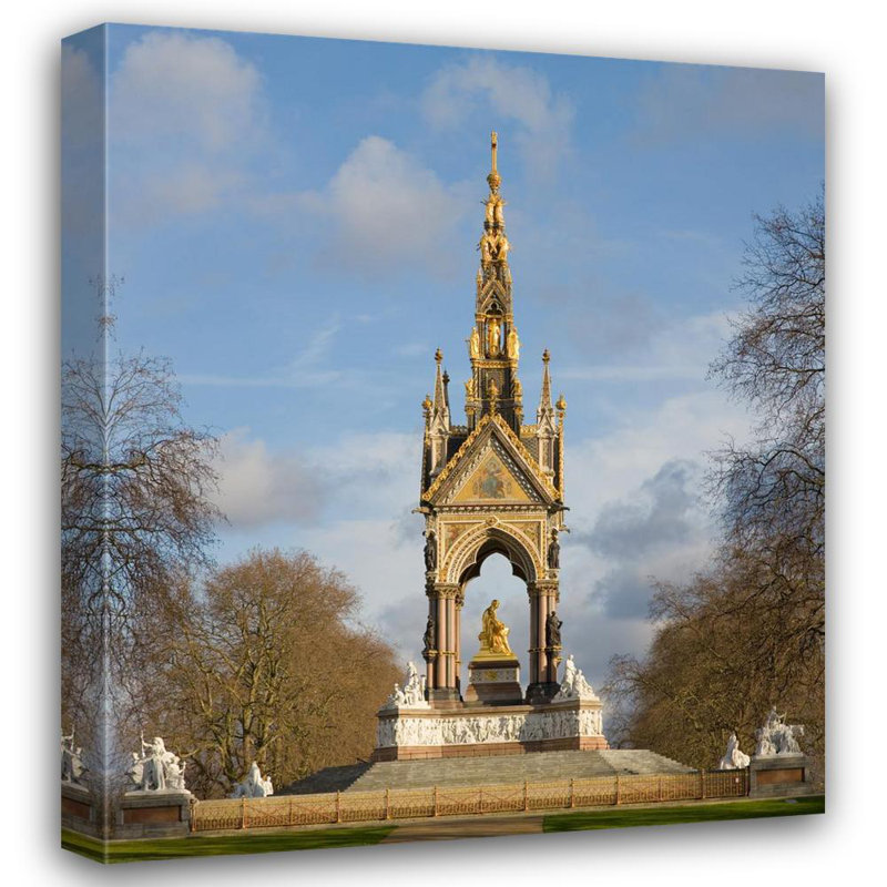 Albert Memorial, Hyde Park, 23" H x 20" W