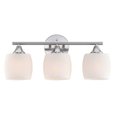 Jedediah 3 - Light Dimmable Vanity Light