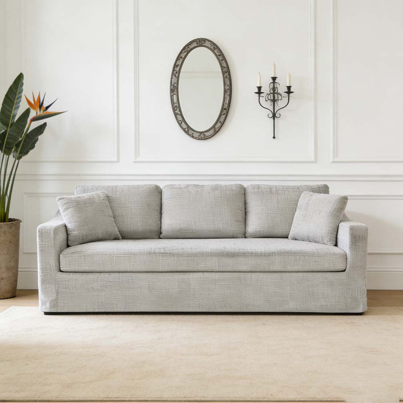 Canapé 83,8 po, Gris