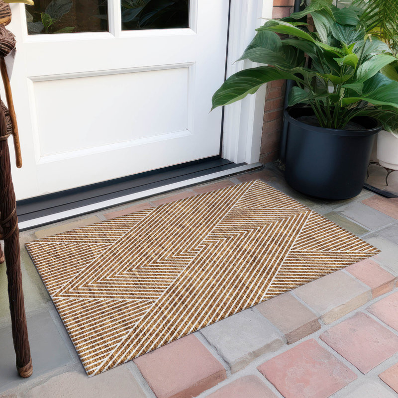 Pentagia Area Rug, Rectangle 1'8" x 2'6"
