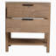 Meuble-lavabo de 30 pouces avec planche en bois massif et 2 tiroirs-1060751699