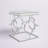 Fairhill Mirrored Glass Top End Table