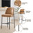 Angelick Upholstered Counter Stool with Metal Frame-1684698282-1684698276